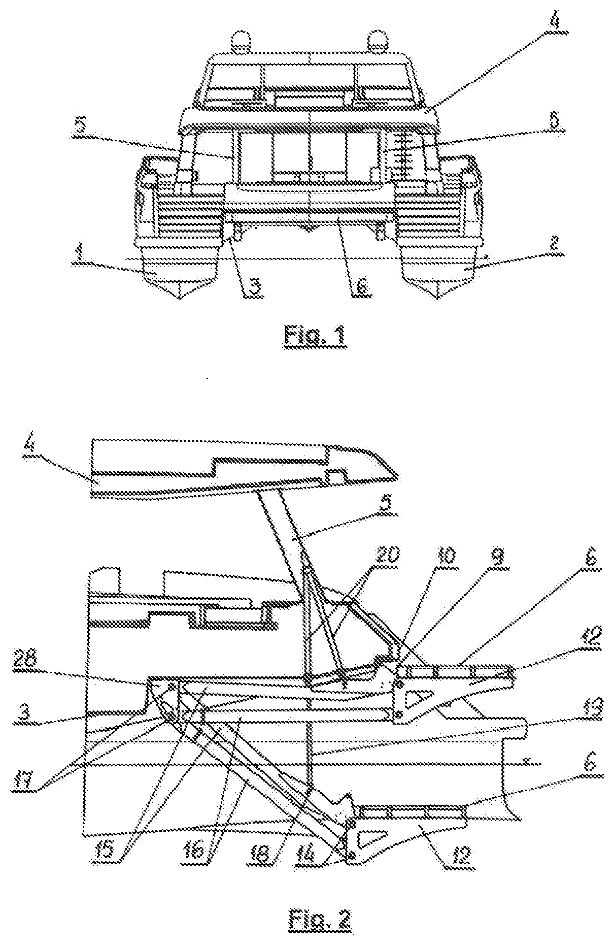 Catamaran type vessel