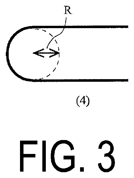 Laminated body and flexible device provided with said laminated body