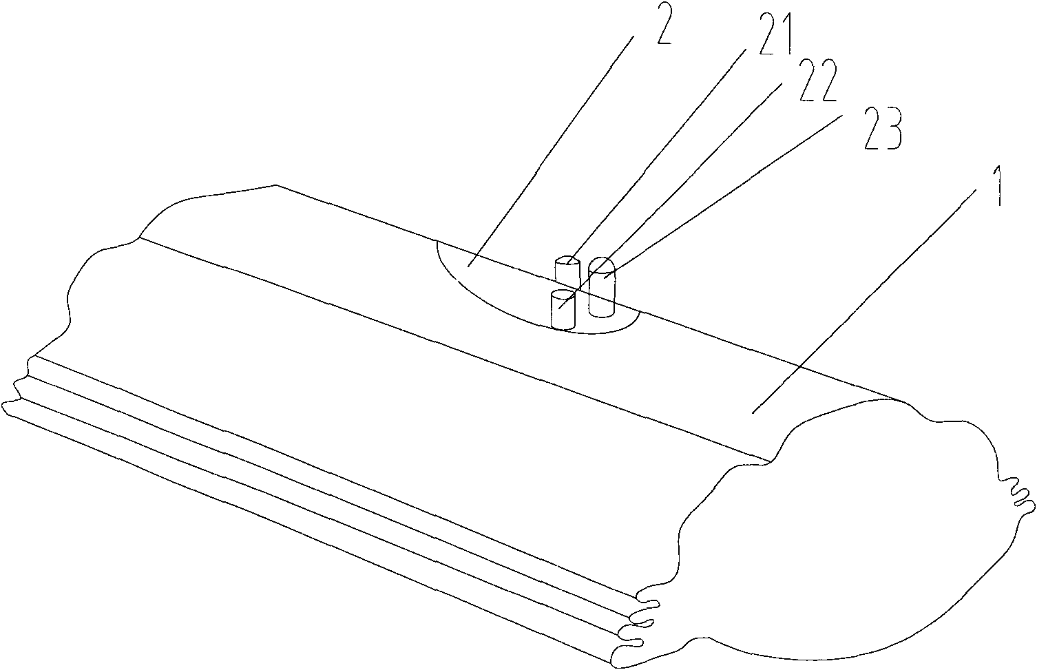 Waving resistance device in tank truck and tank truck with same