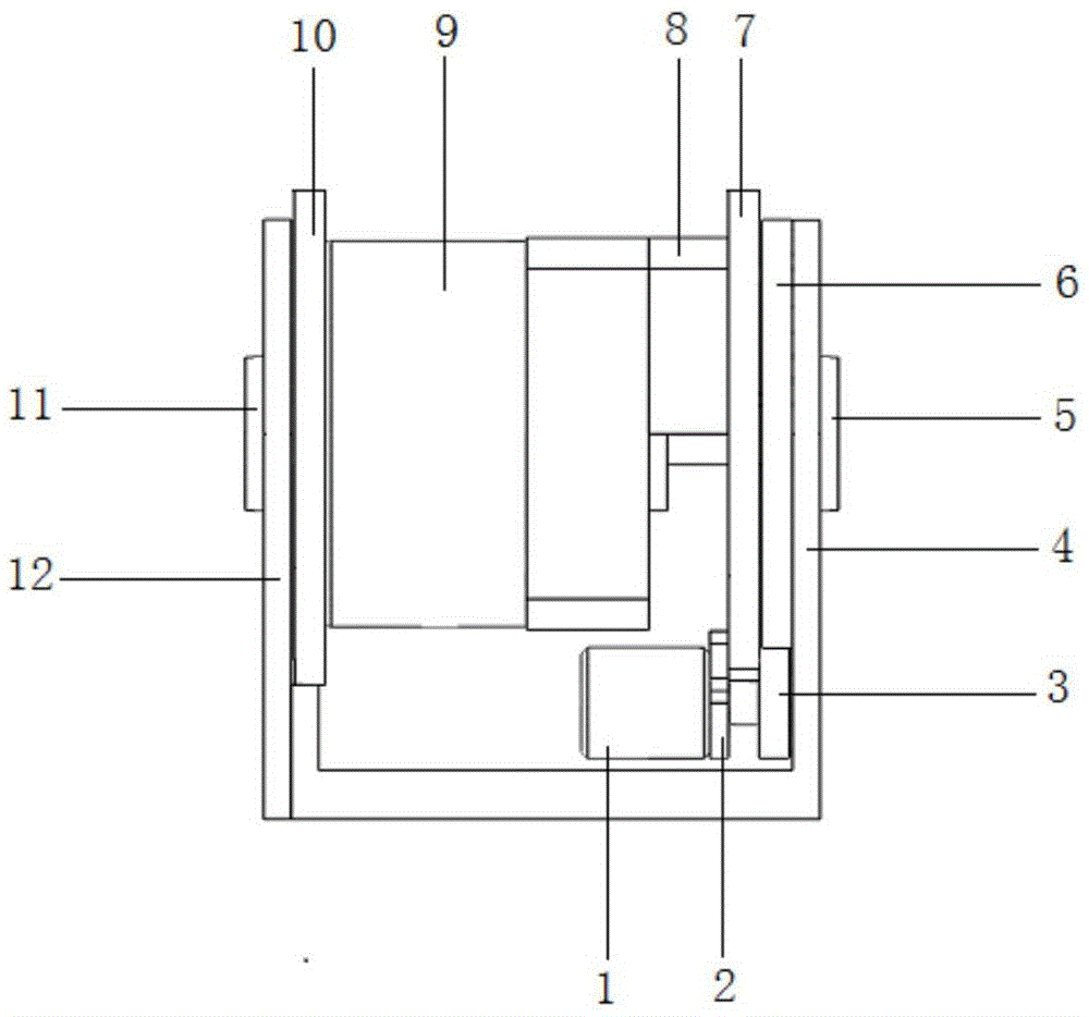 Hydraulic swing cylinder and potential sensor closed-loop control based modular robot driving joint