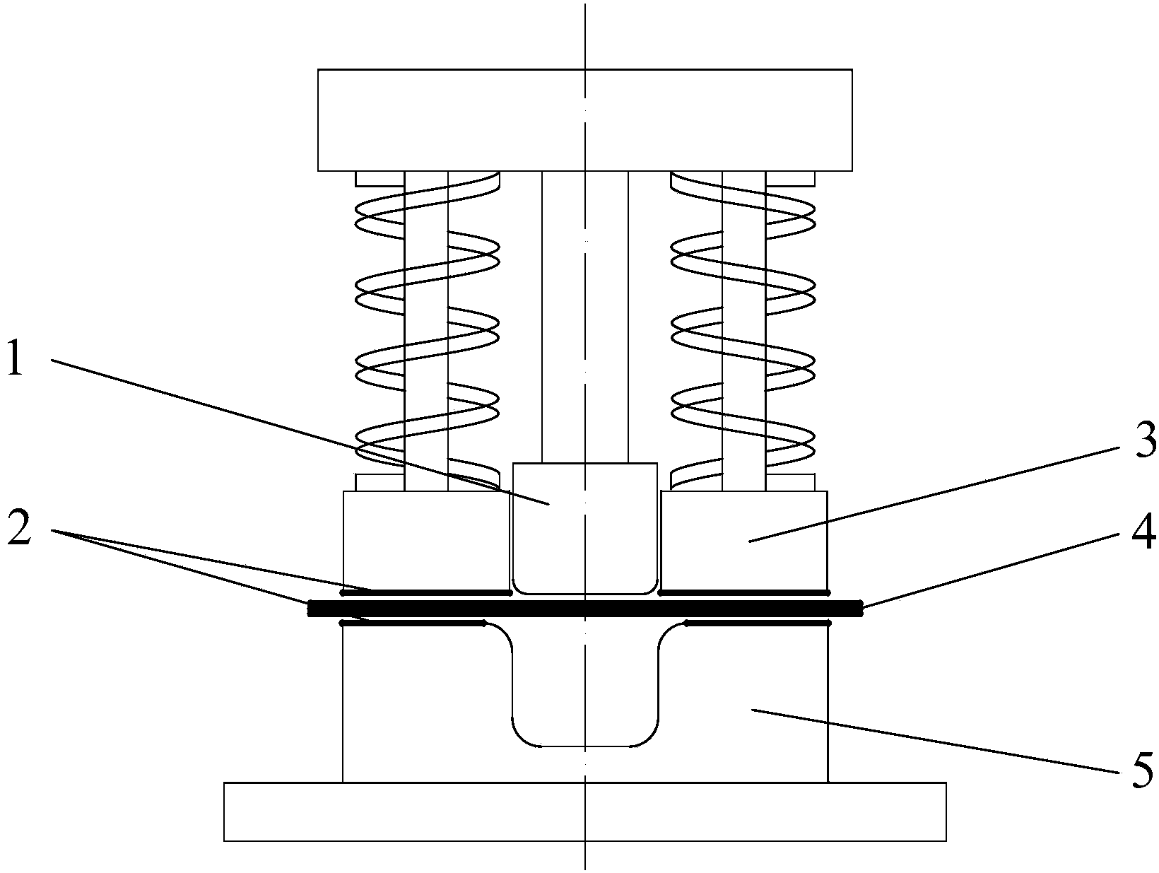 Method for realizing gradient property distribution of hot stamping workpiece