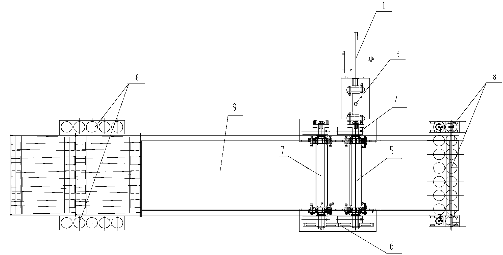 Rod screening and feeding machine