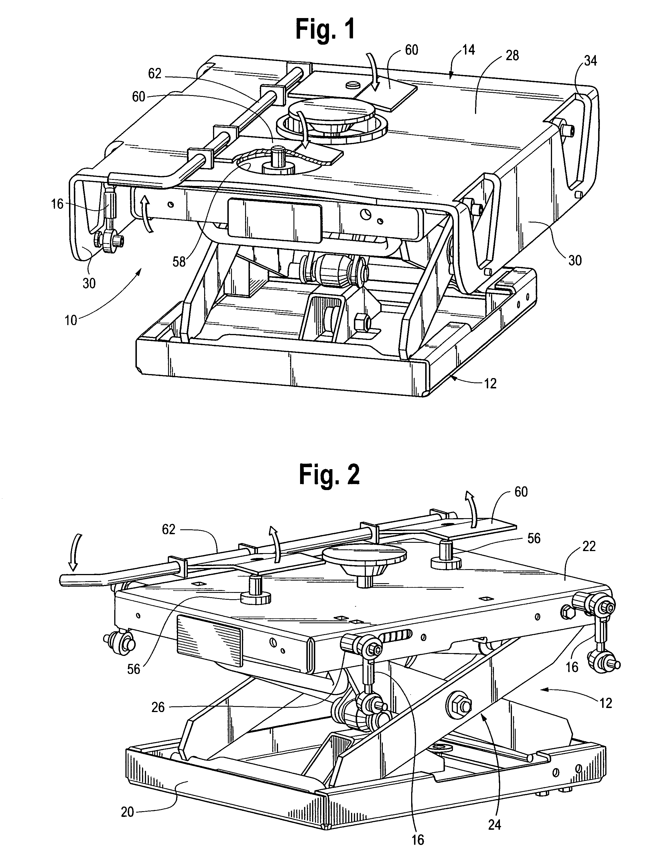 Vehicle seat suspension with omni directional isolator