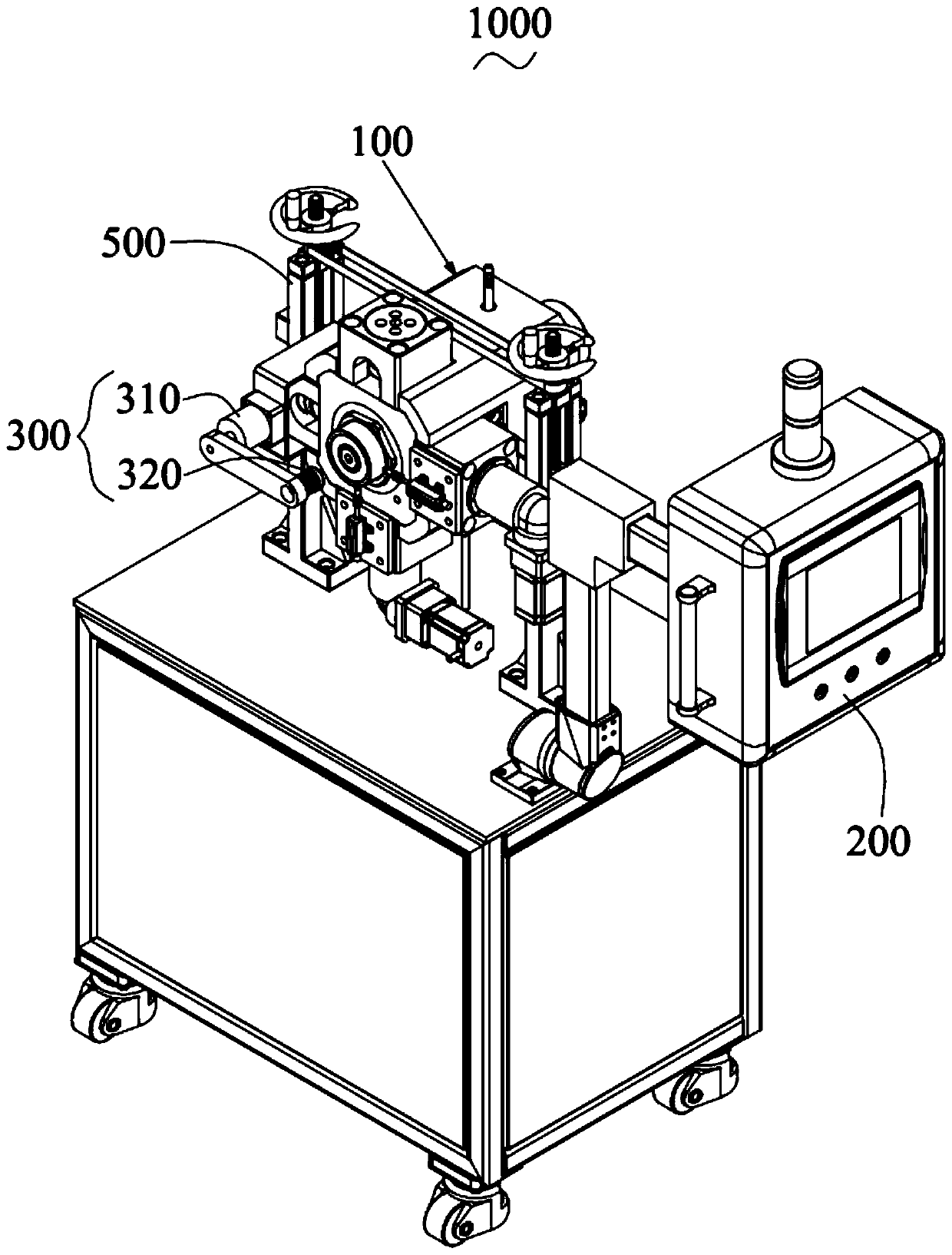 Automatic deviation adjusting extruding machine head mold and automatic deviation adjusting device