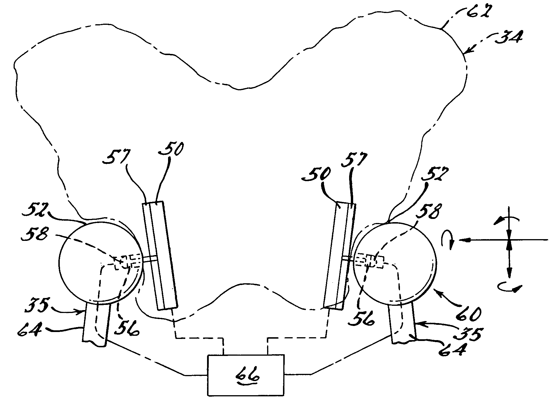 Measurement system for ball joint of crash test dummy