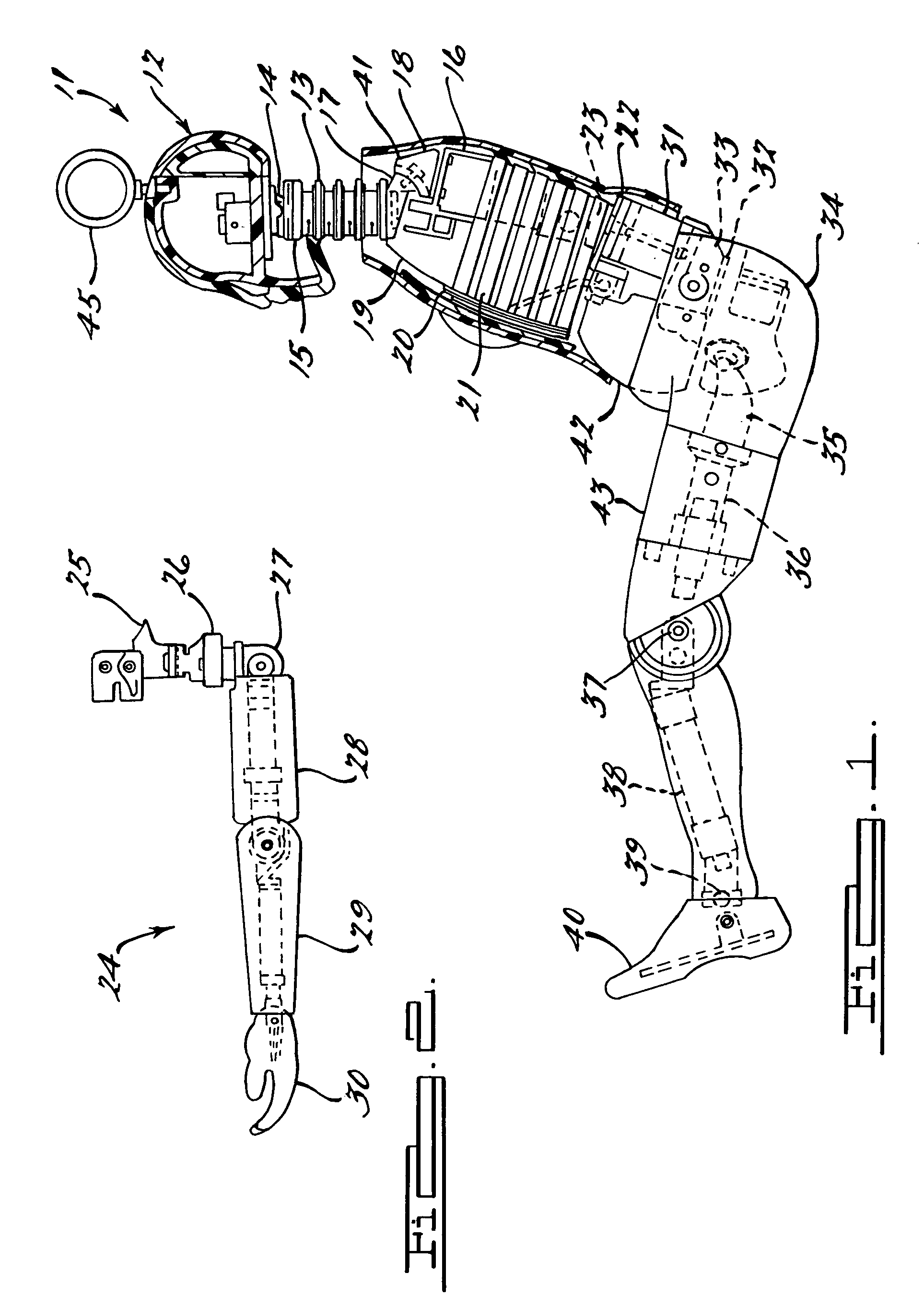 Measurement system for ball joint of crash test dummy