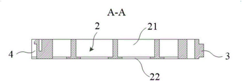 Battery fixing support