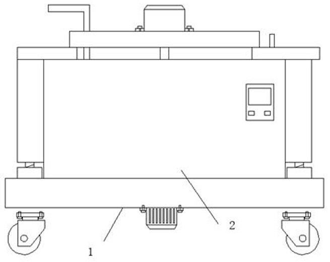 Zipper painting device