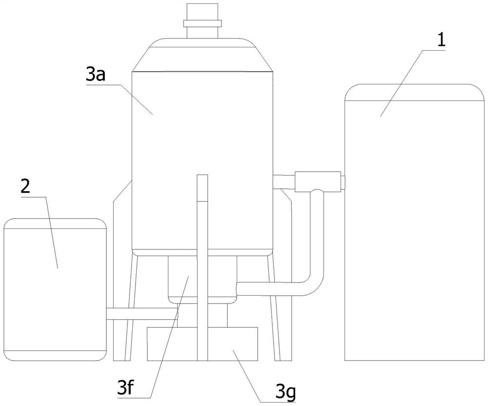 Impurity removing device for oil exploration