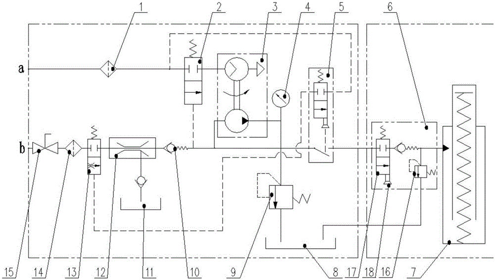 Portable large-flow pump station device