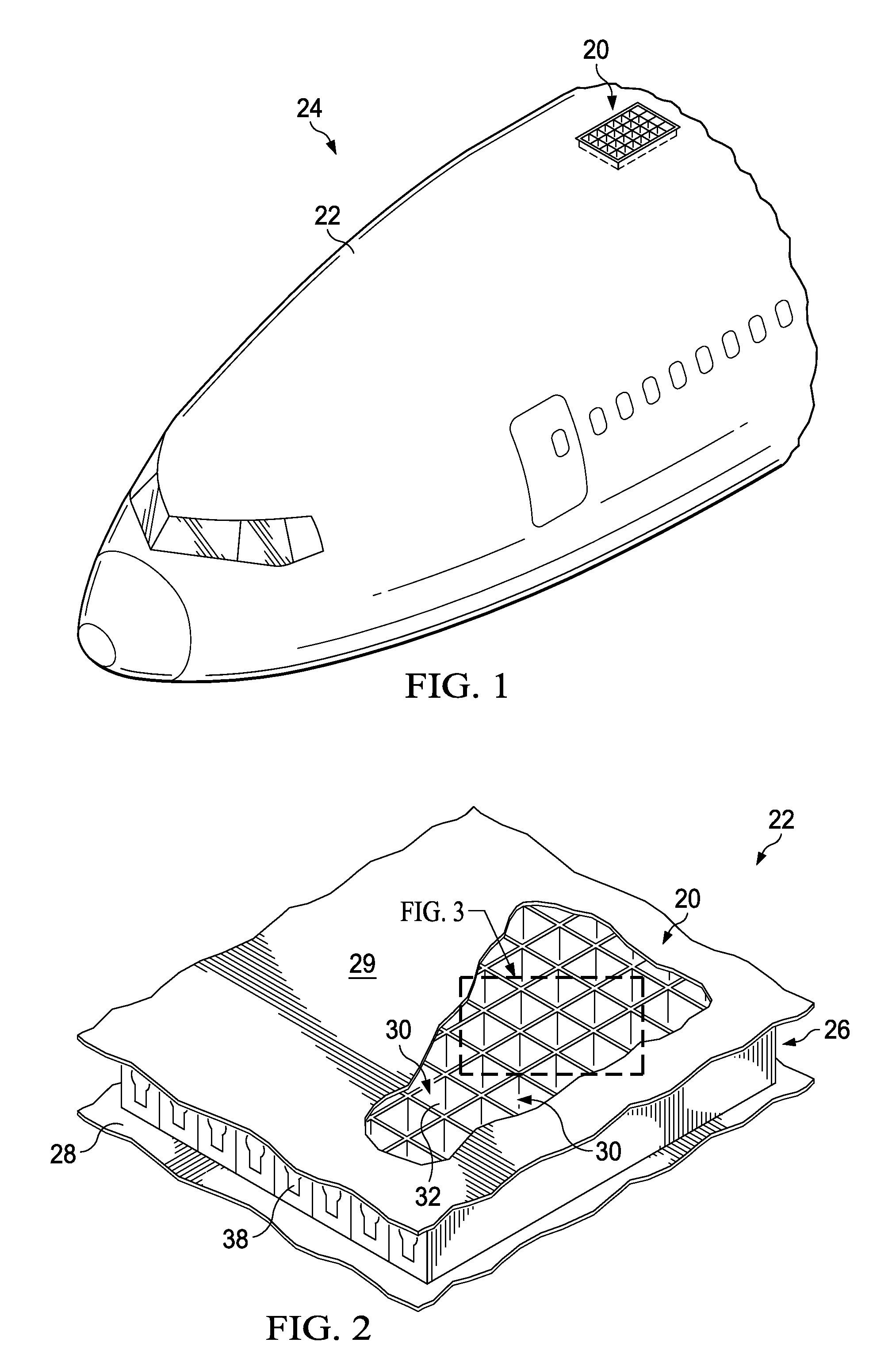 Thermal curing of cell-based structural arrays