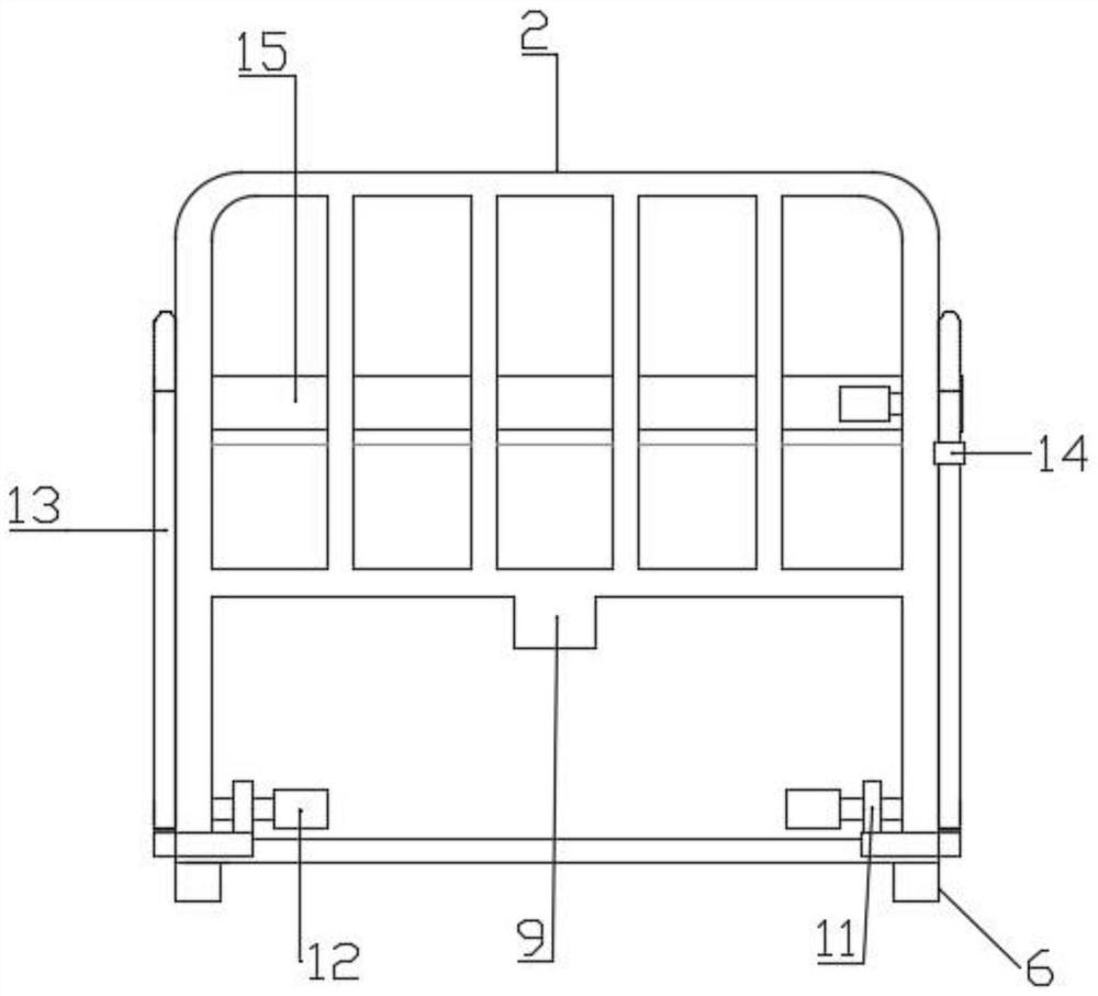 Intelligent arrangement device for environment-friendly cloth of side dumper