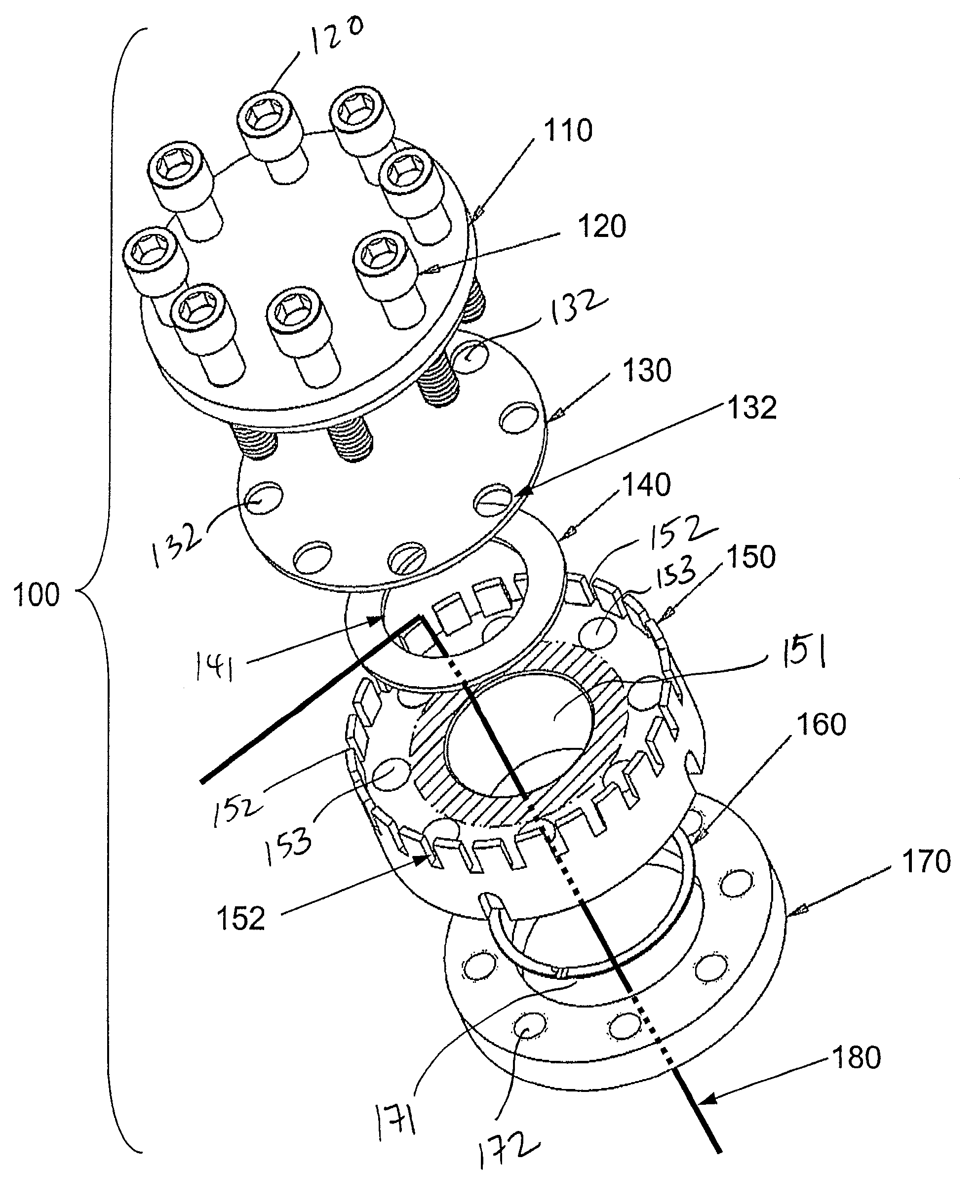 Sensor pass through assembly