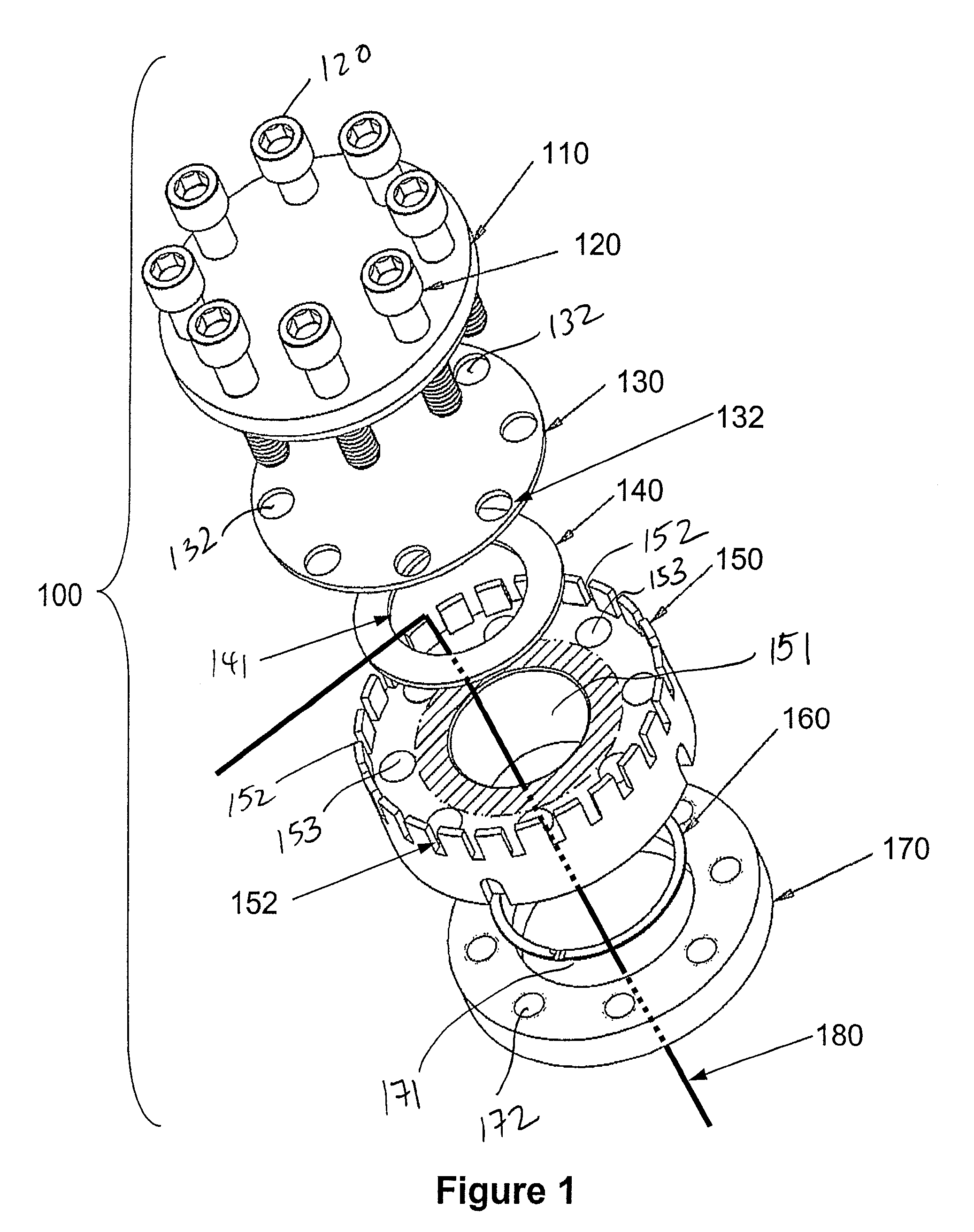 Sensor pass through assembly