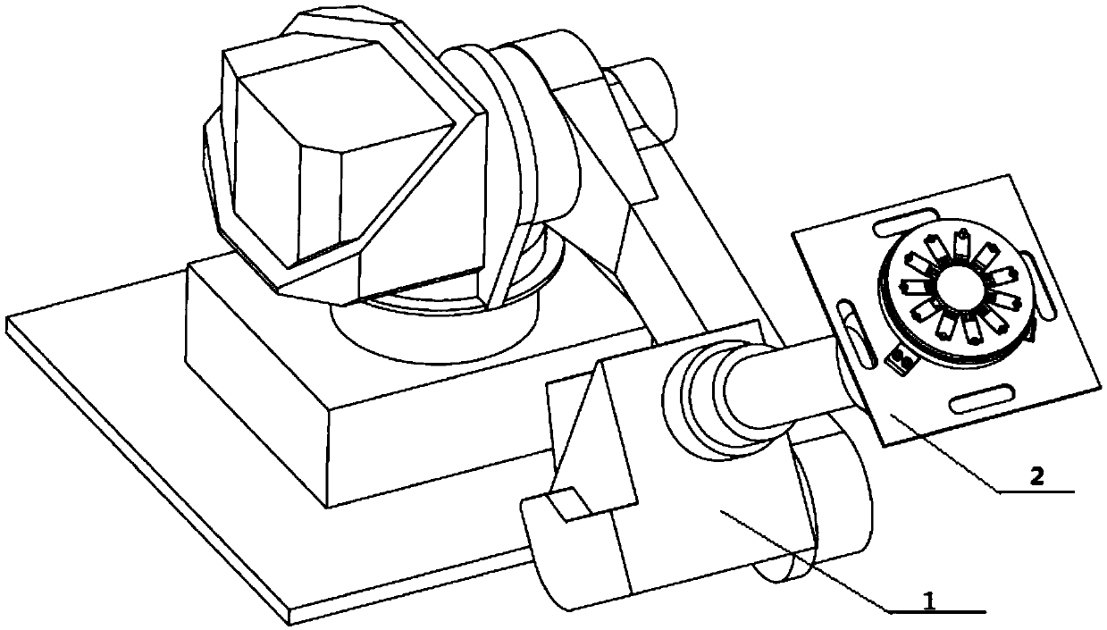 Flexible training device and training method for aircraft annular pneumatic riveting