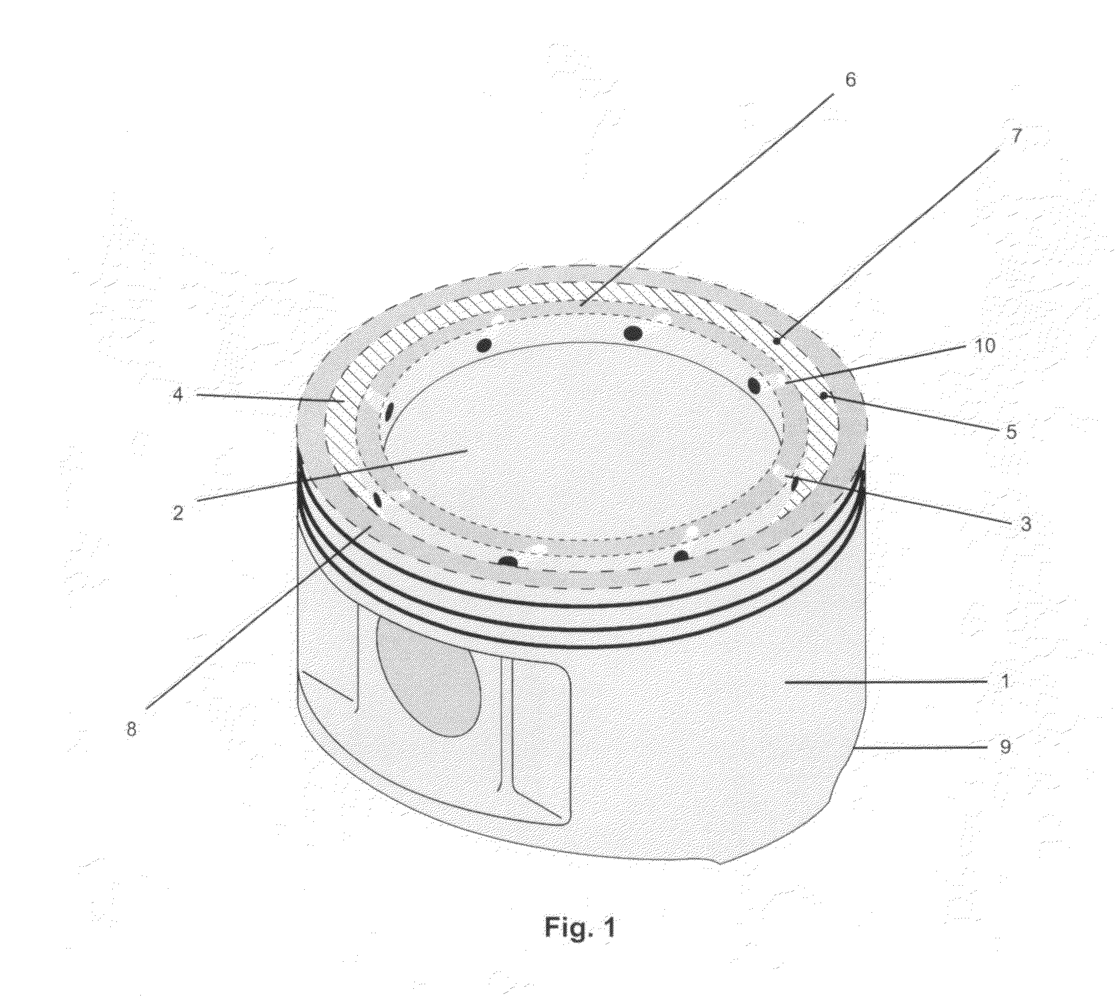 Turbo vortex piston