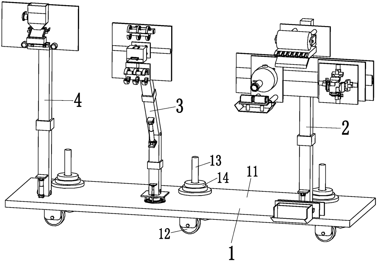 Vertical greening construction equipment for slope protection of municipal engineering