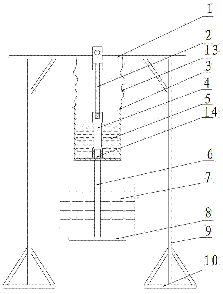 Sample pull stress corrosion tester