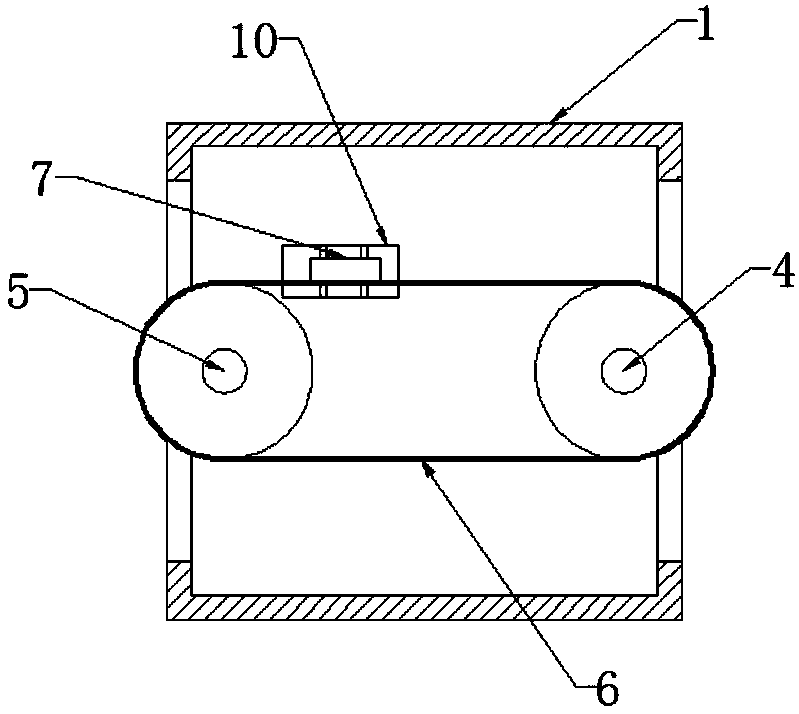 Automatic machining cleaning device