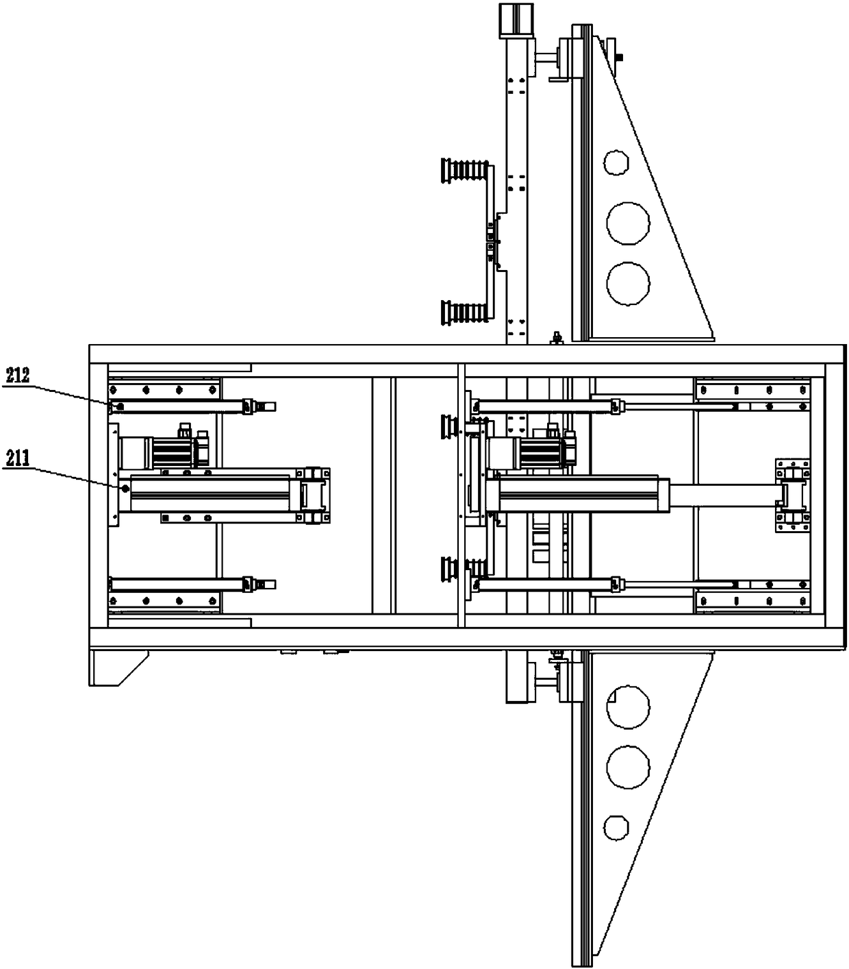 Deburring machine device for aluminum alloy hub