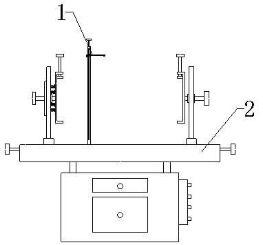 Rotary positioning support used during instrument and apparatus maintenance