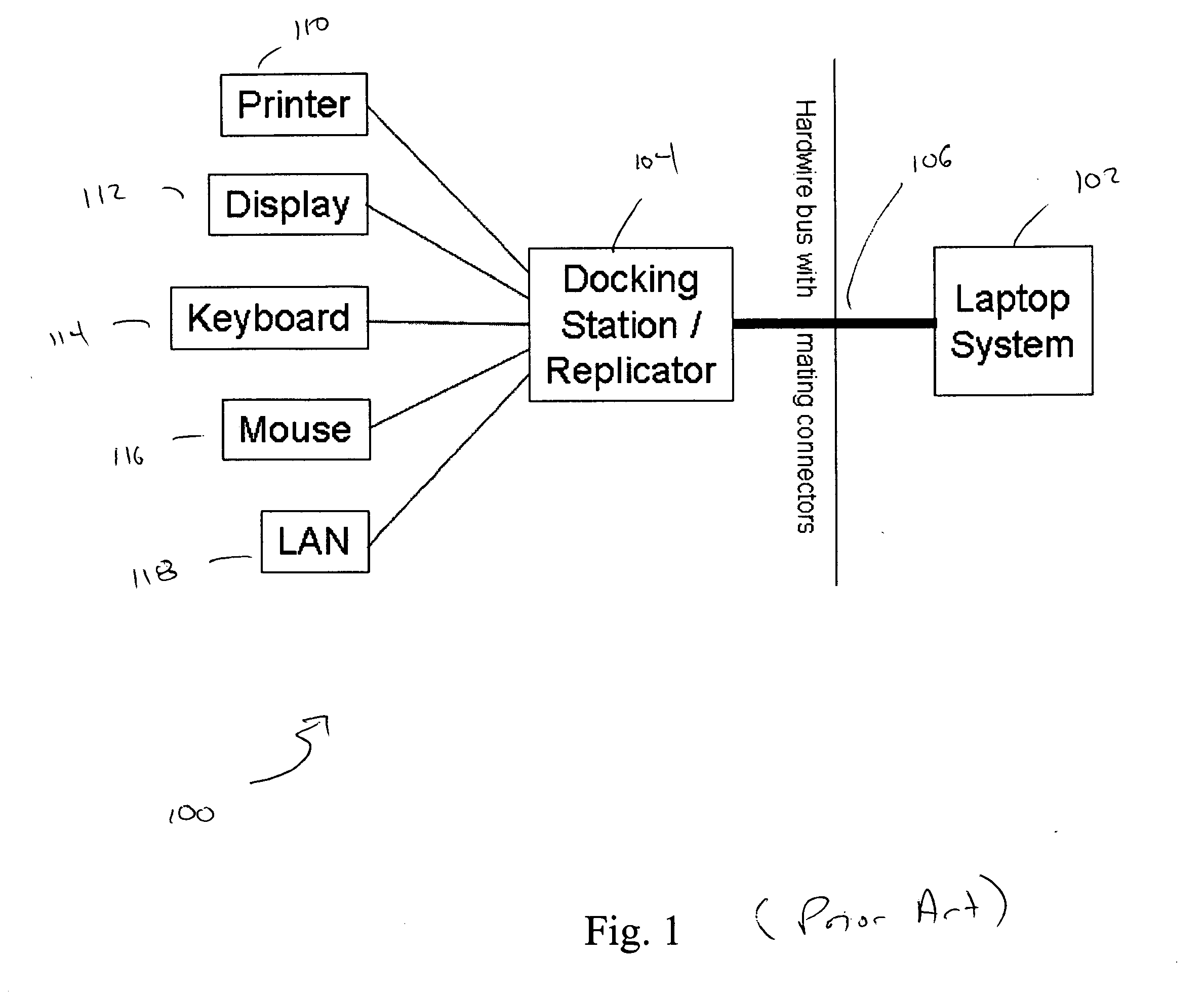 Wireless docking station