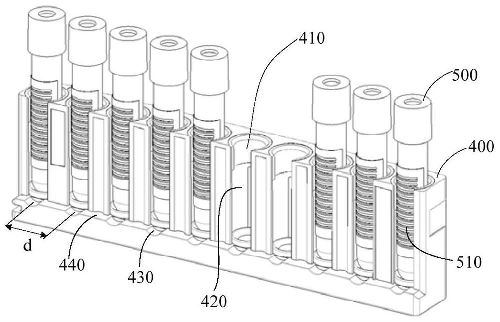 Sample transmission detection method