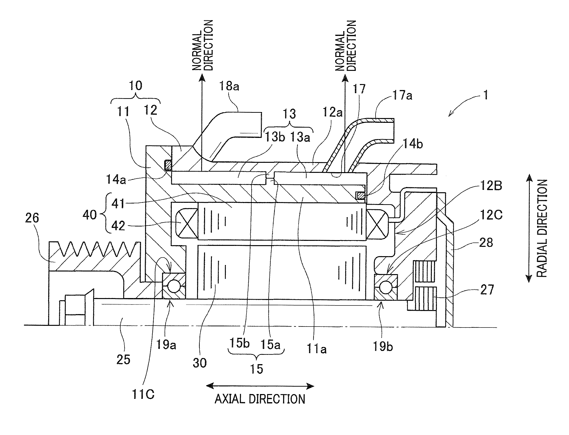 Electric rotary machine