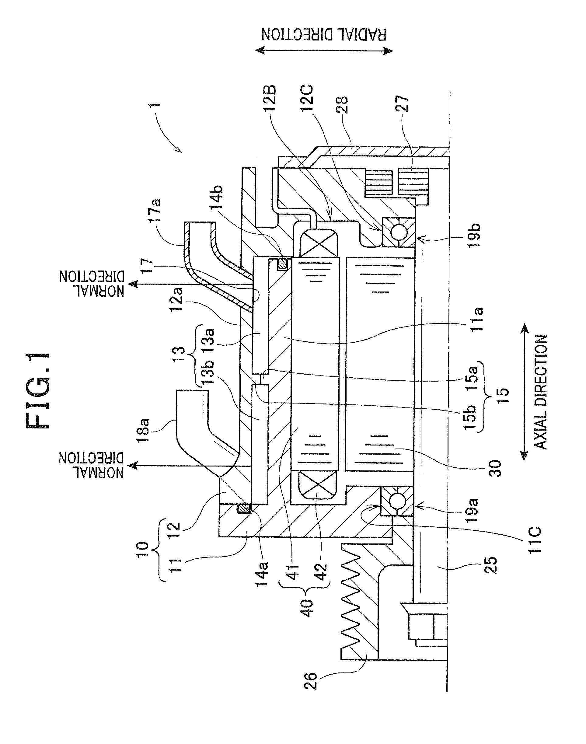 Electric rotary machine