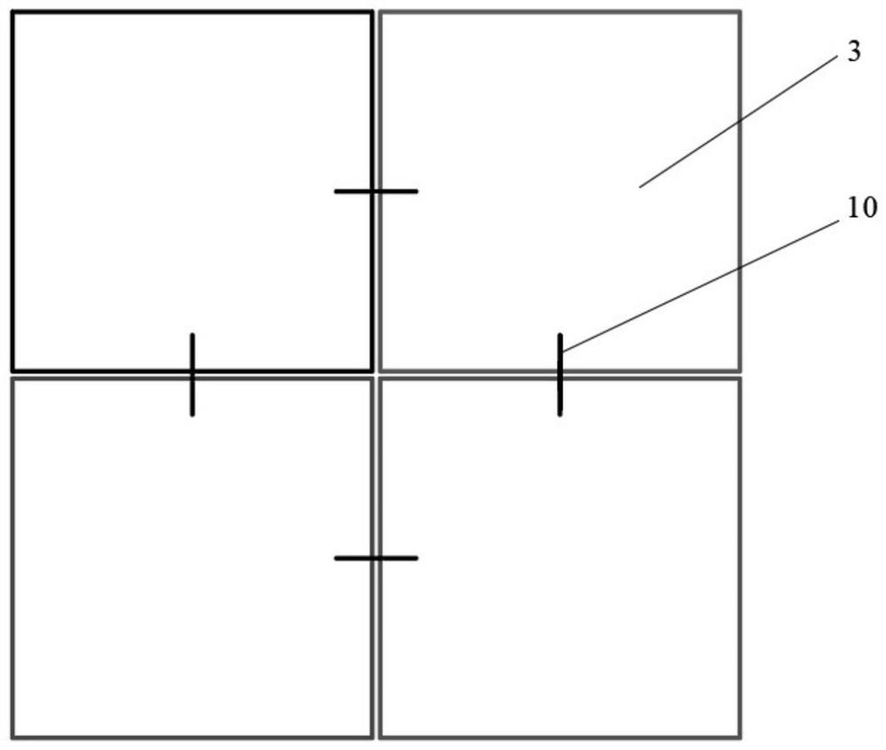 Filling structure for preventing instability of filling body and mining method applying filling structure