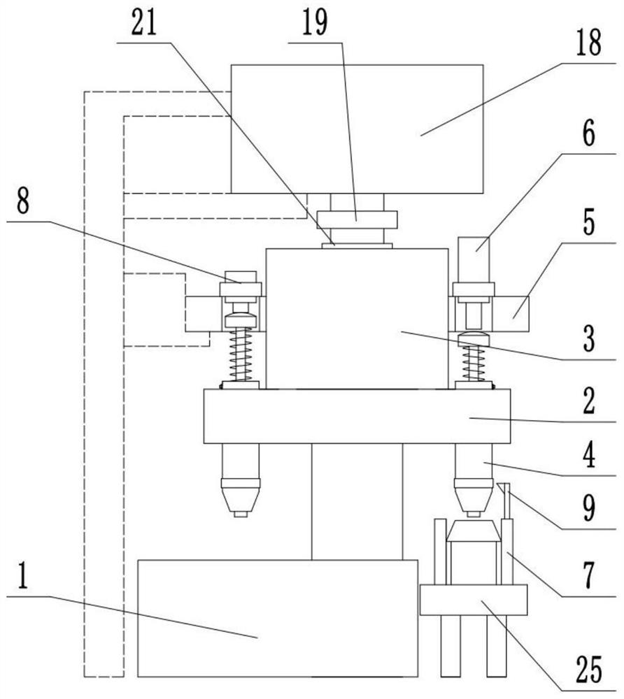 Filling device for liquid sealant