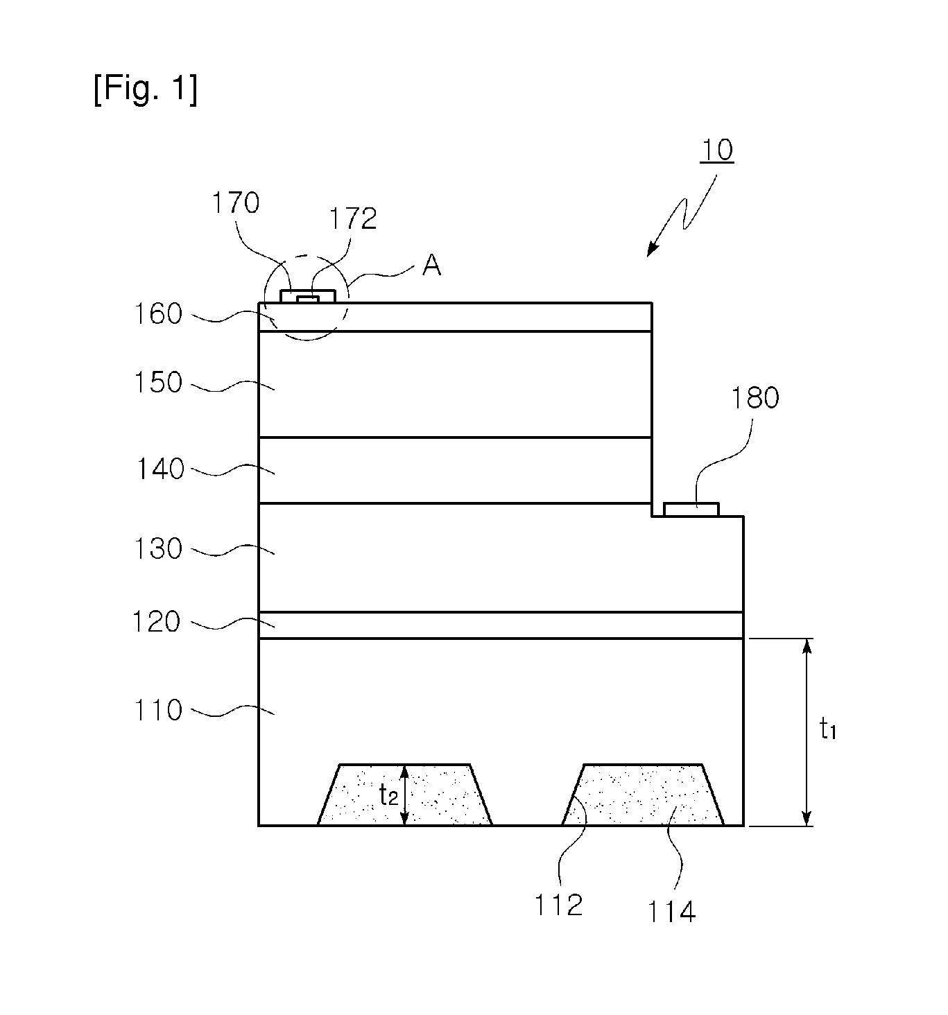 High efficiency light emitting diode