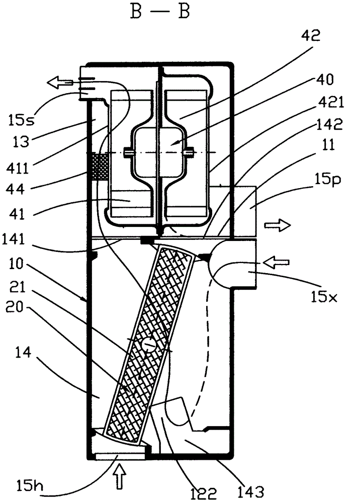 Swing core purification and energy-saving ventilator