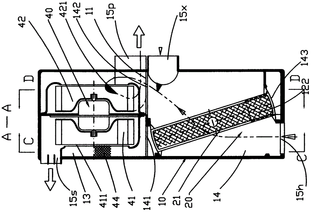 Swing core purification and energy-saving ventilator