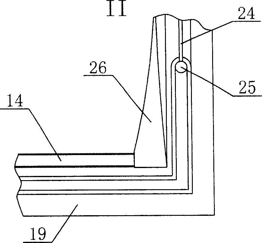 Deep tectorial mulching planting method and deep tectorial mulching machine