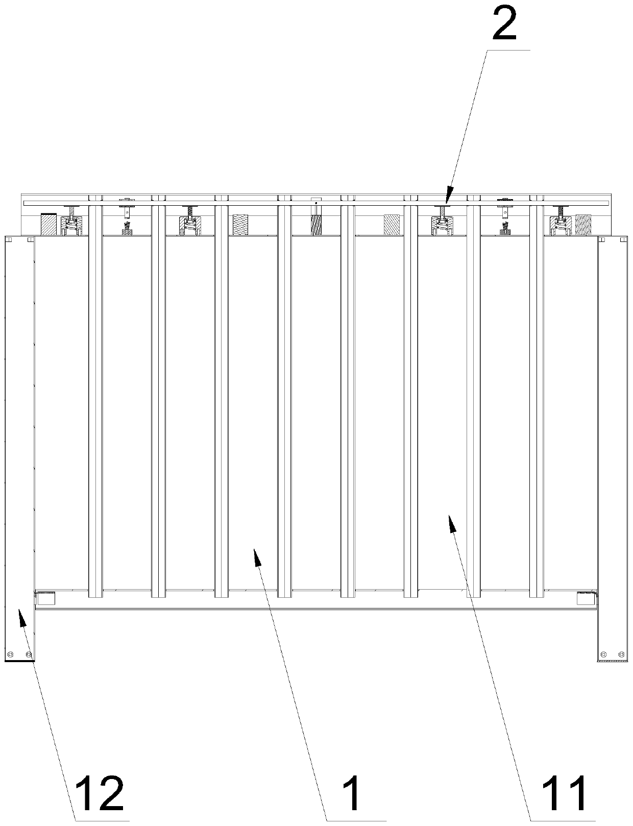 Passive detection defense fence