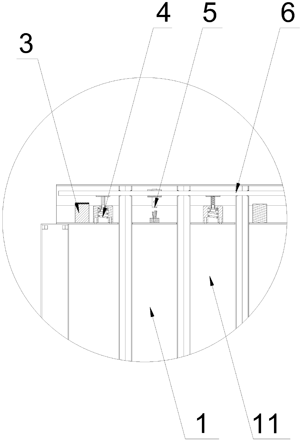 Passive detection defense fence