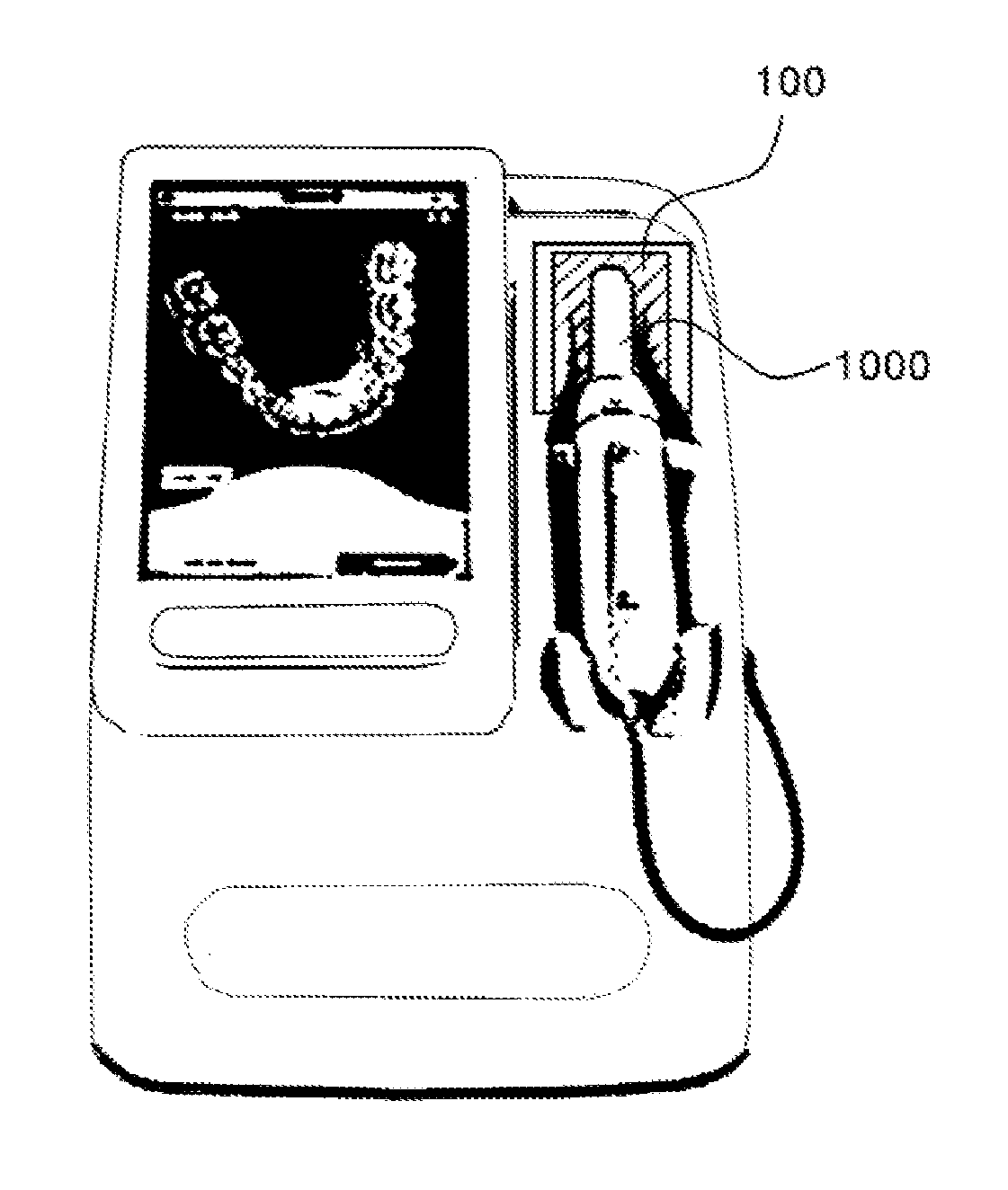 Dental scanner holding apparatus and dental scanner system including the same