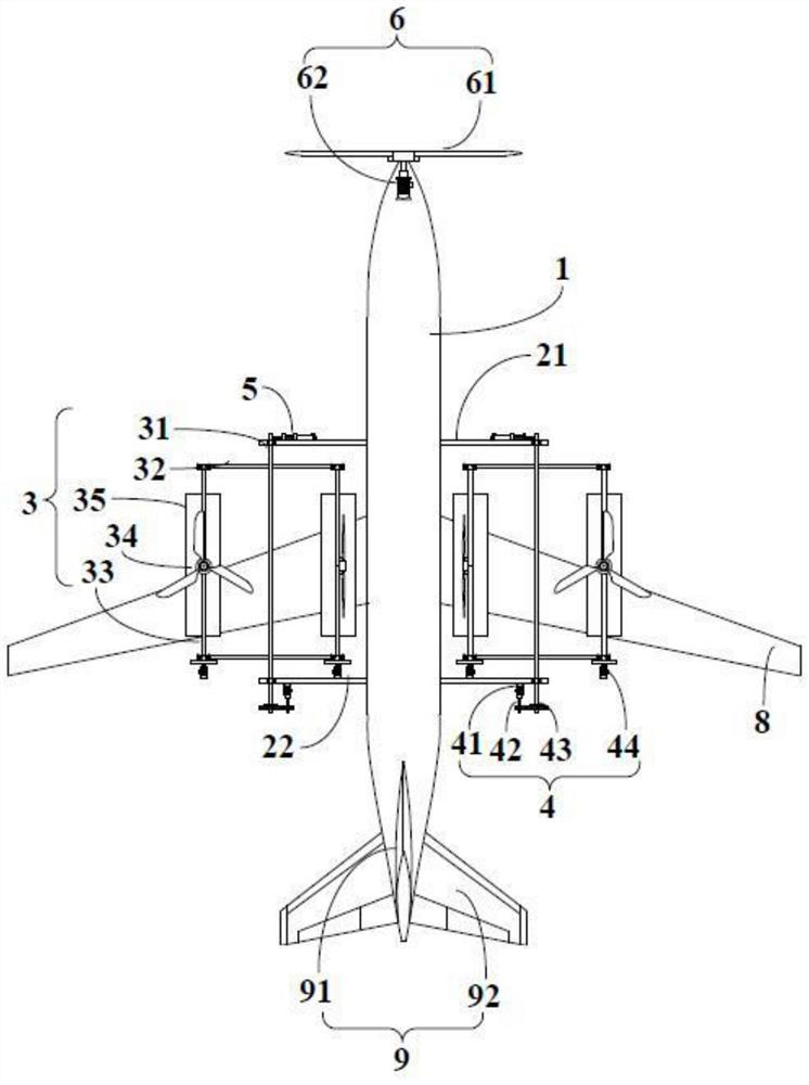 Flapping-wing-like device capable of simultaneously generating thrust and lift force