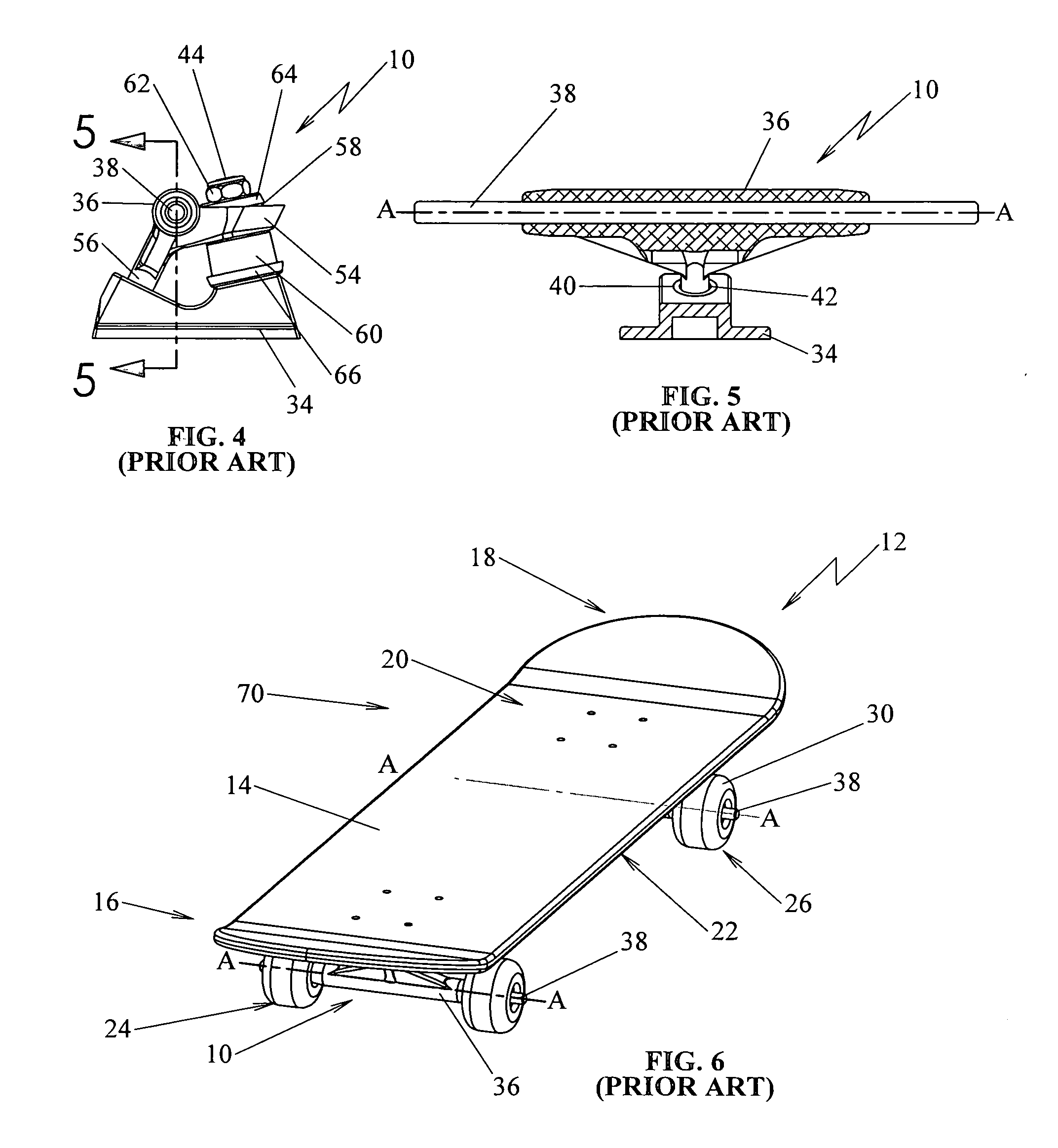 Skateboard truck assembly