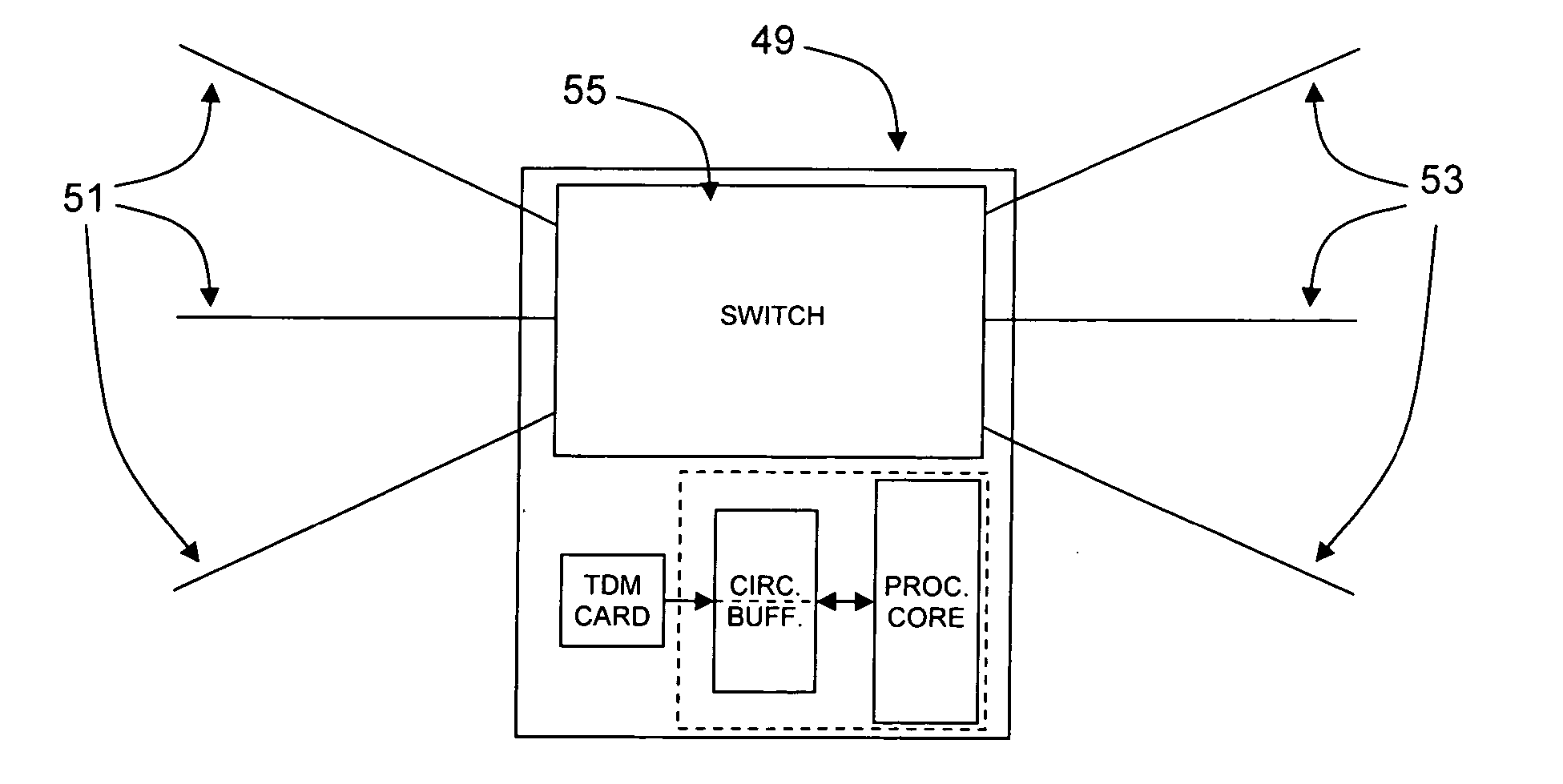 Bulk CAS bit change detection