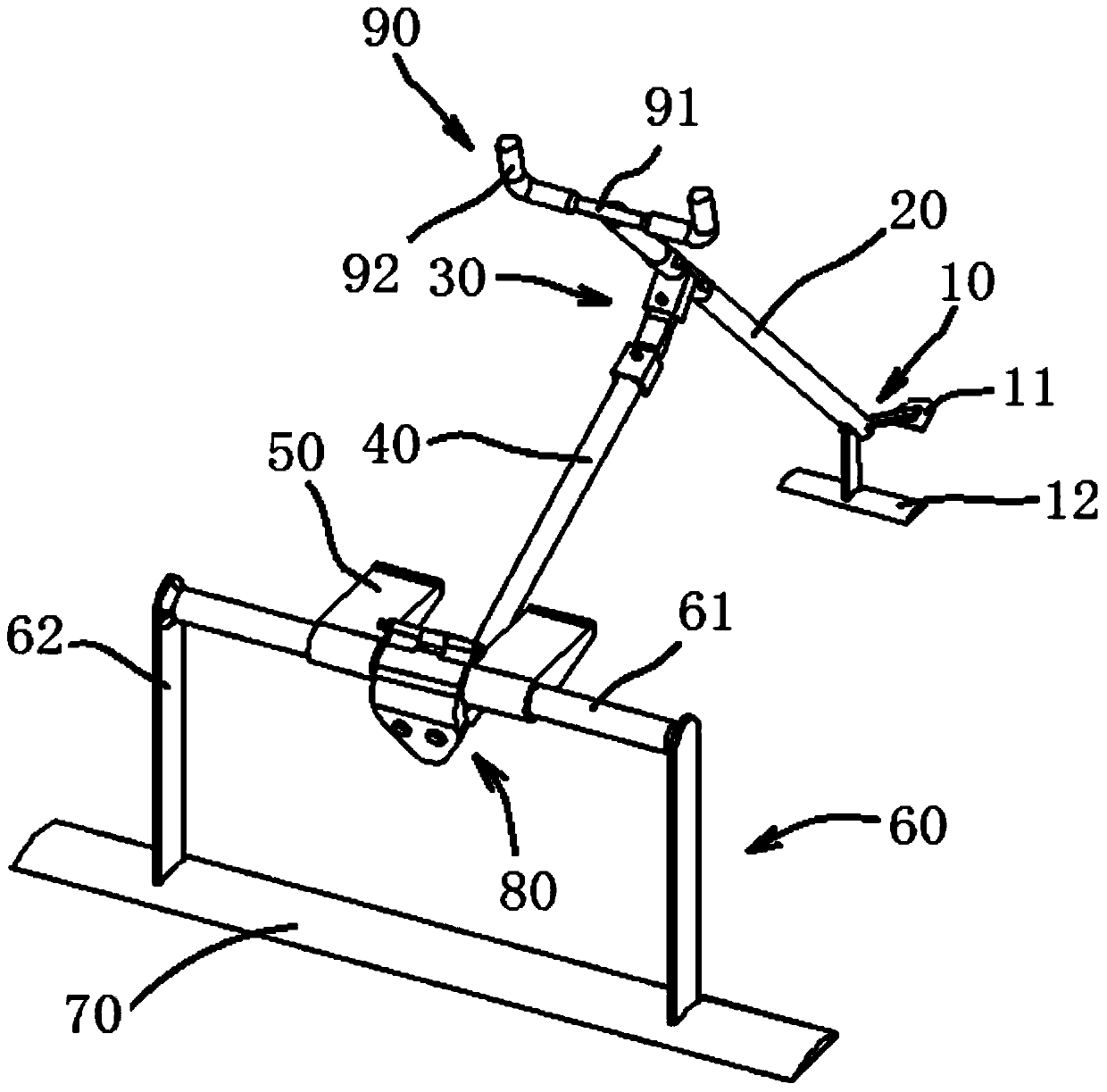 Pull type hydrofoil device