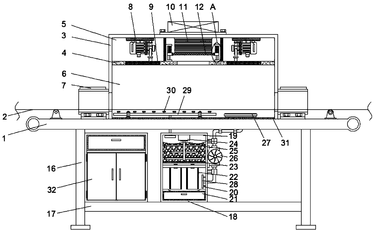 Drying method in corrugated paper production process