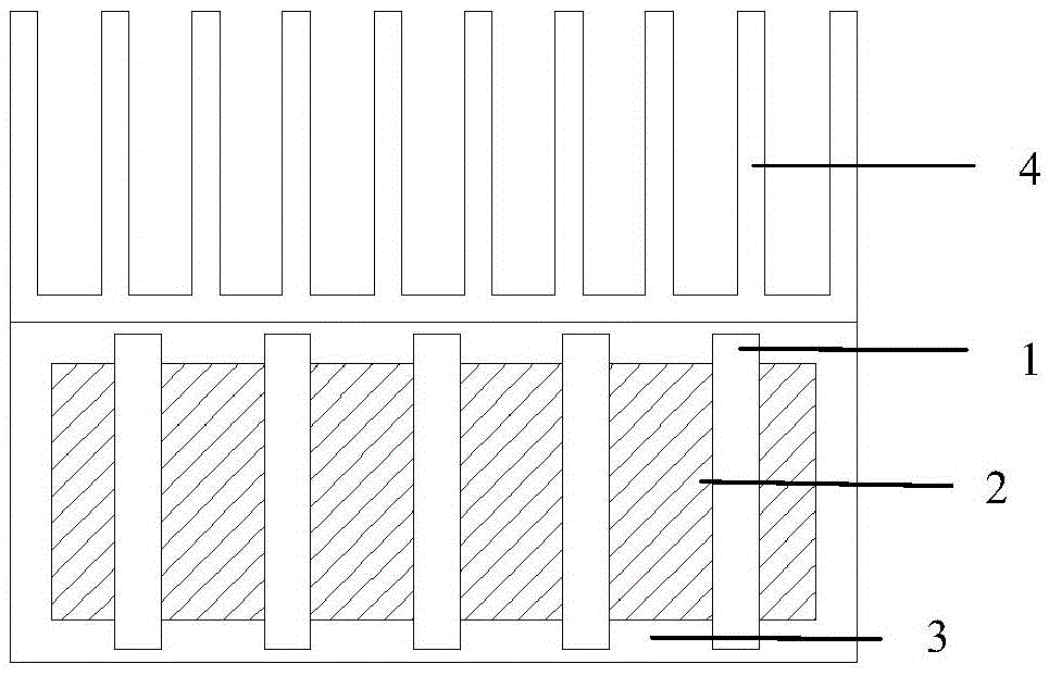 Integrated heat sink based on metal phase-change material and heat pipes