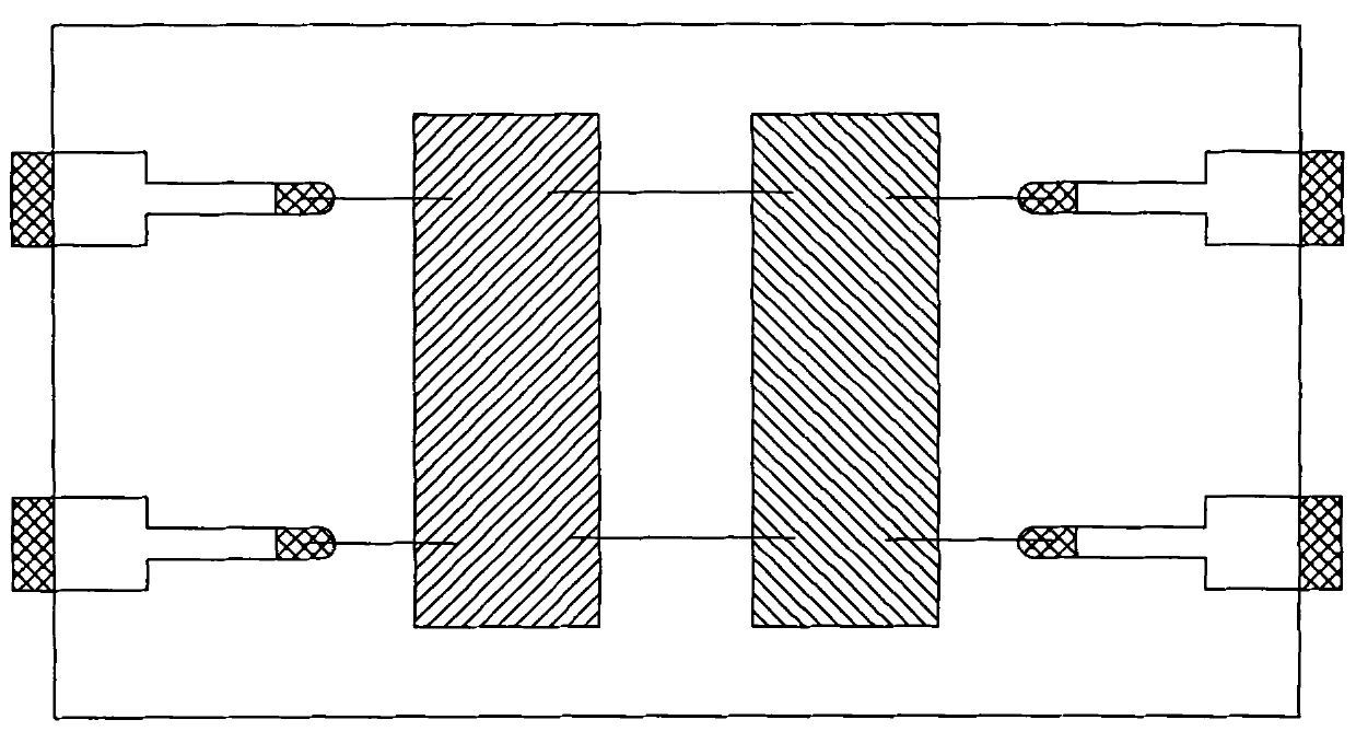 First-coating last-etching single package method for positively packaging double-sided graphic chip