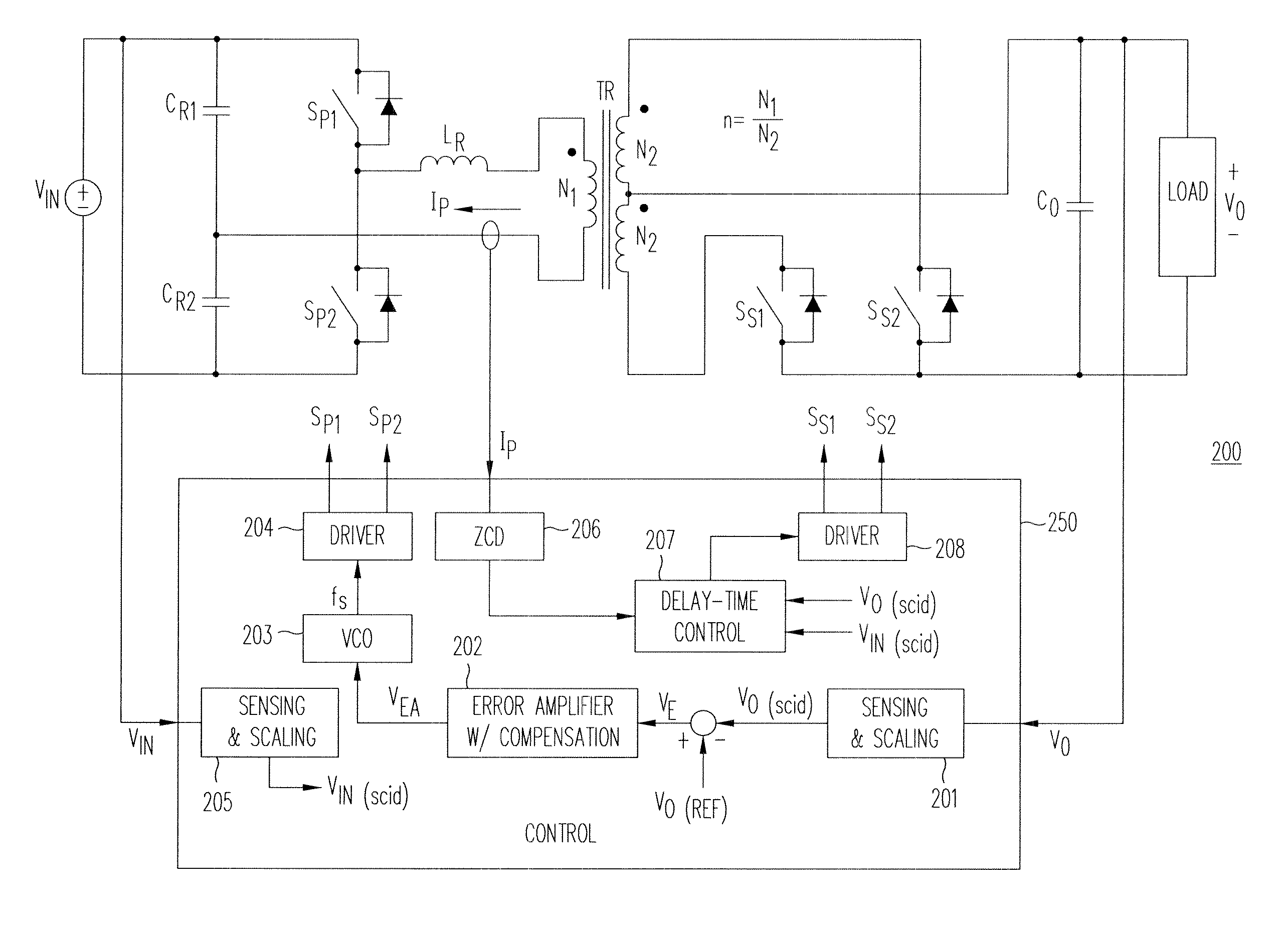 System and methods for controlling secondary side switches in resonant power converters