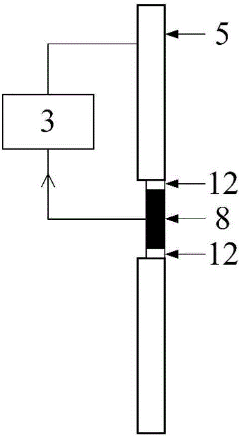 Oil-based drilling fluid while-drilling lateral direction well-logging device and method