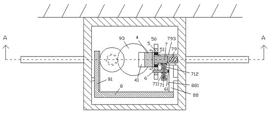 Computer display device component capable of achieving heat dissipation