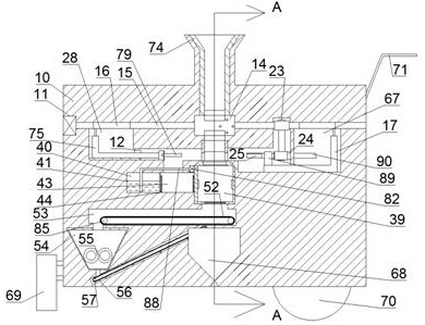 Industrial chip control system for waste battery recovery and treatment