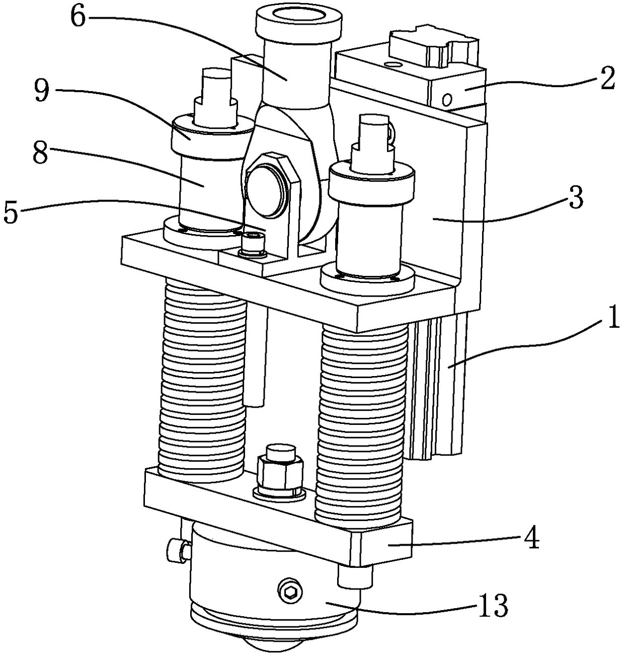 Wax sealing machine for financial archives information